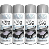 4X Auto Extreme Grey Primer Spray Paint 250ml Spray Paint